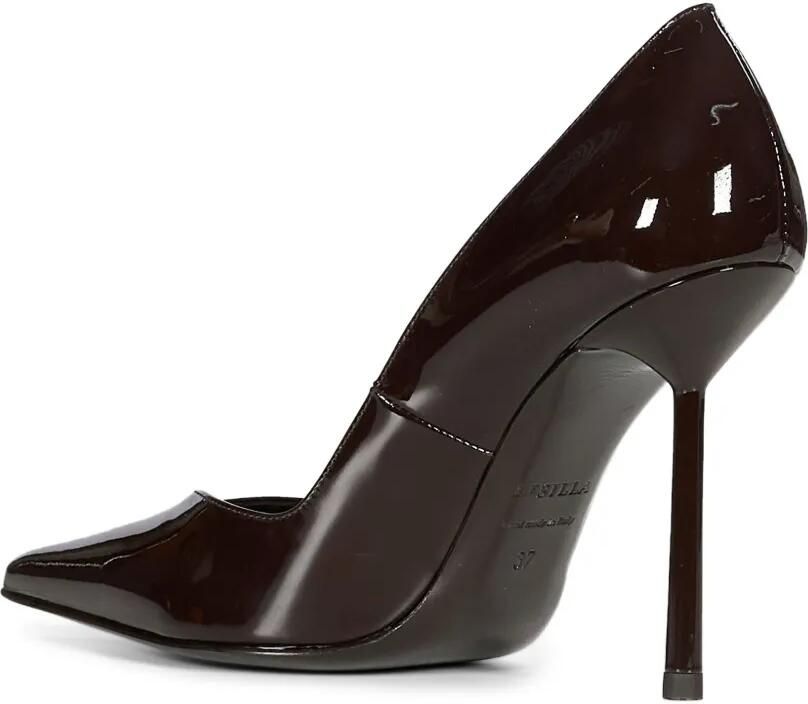 Le Silla Vivienne pumps met puntige neus en lakleren afwerking Bruin - Foto 3