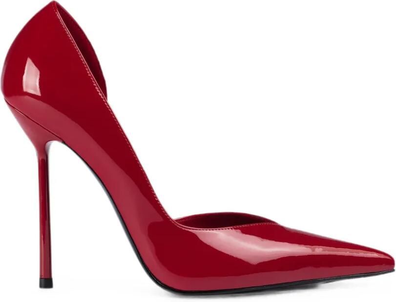 Le Silla Vivienne pumps met puntige neus Rood