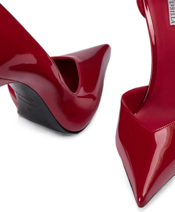 Le Silla Vivienne pumps met puntige neus Rood - Foto 2