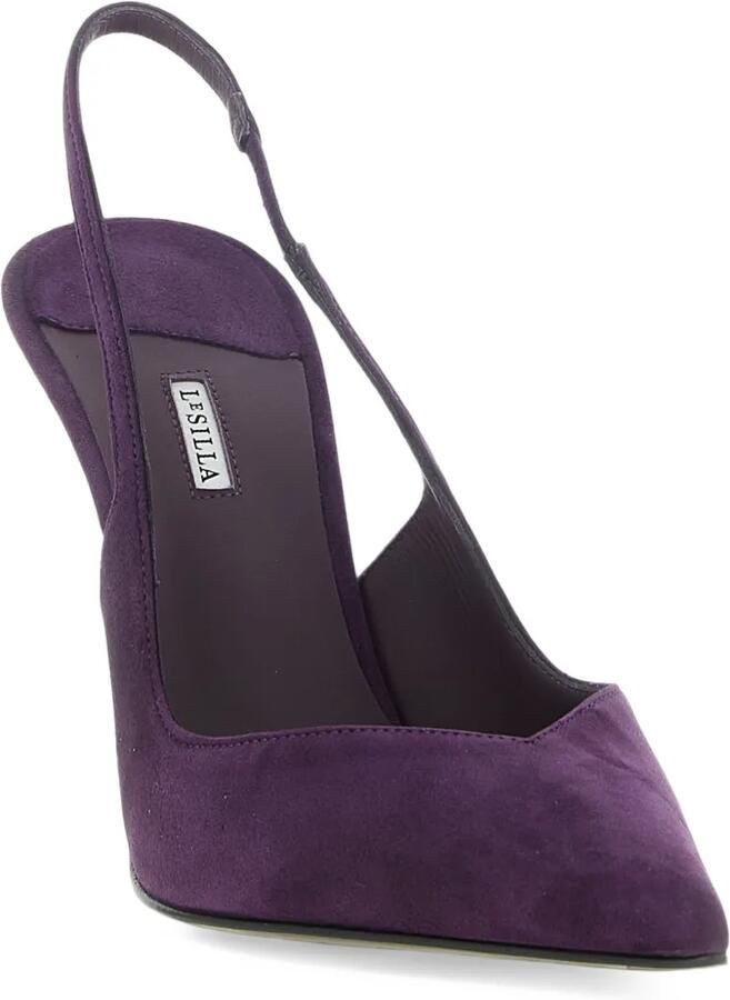Le Silla Vivienne sheepskin pumps Paars - Foto 3