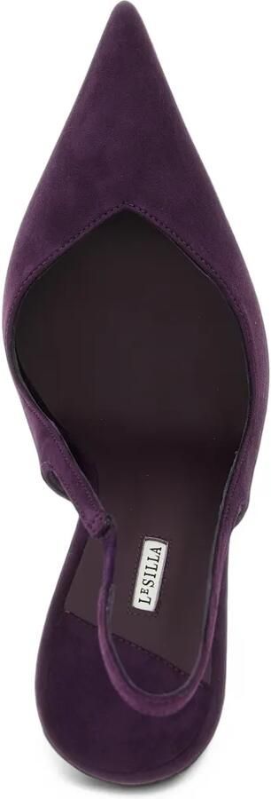 Le Silla Vivienne sheepskin pumps Paars - Foto 4