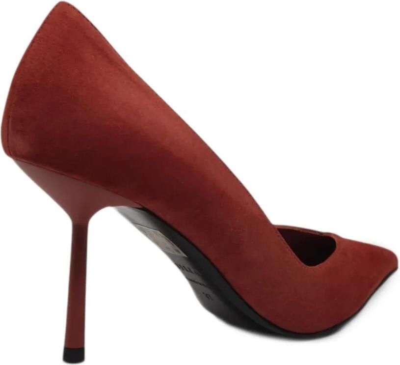 Le Silla Vivienne suède pumps met puntige neus Rood - Foto 2