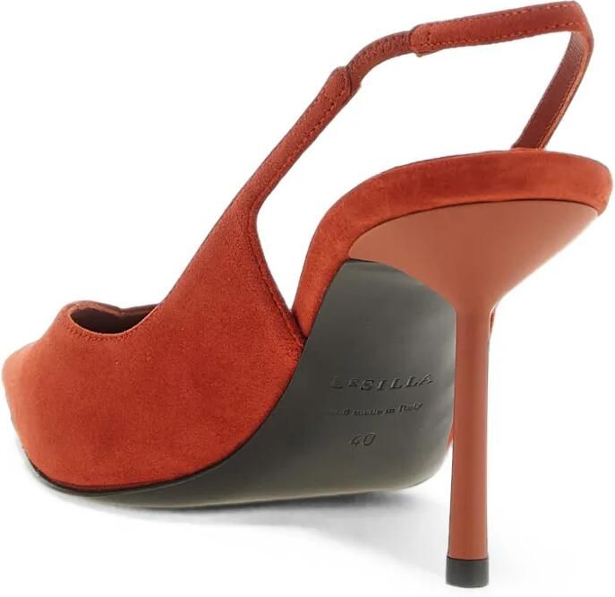 Le Silla Vivienne suède pumps Rood - Foto 3