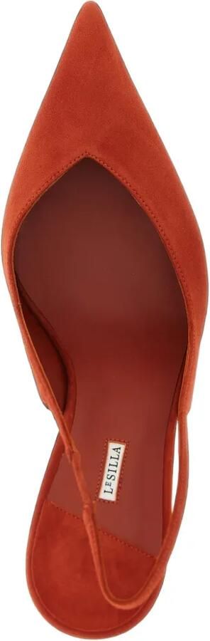 Le Silla Vivienne suède pumps Rood - Foto 4