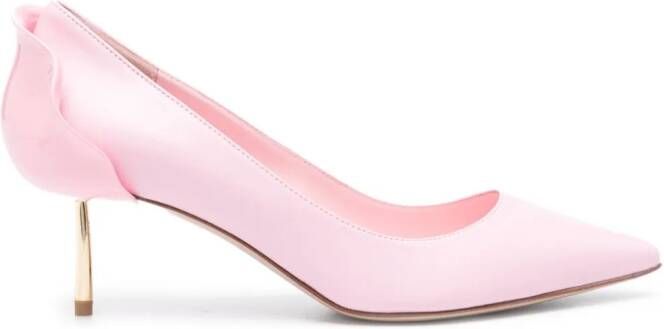 Le Silla Leren pumps Roze