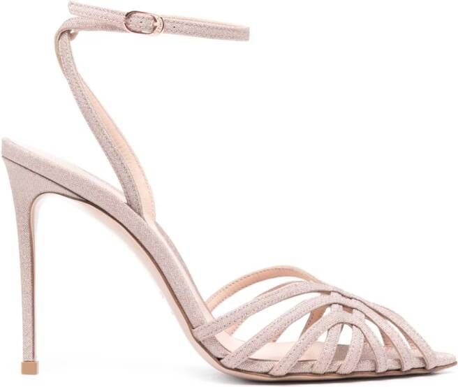 Le Silla Leren sandalen Goud