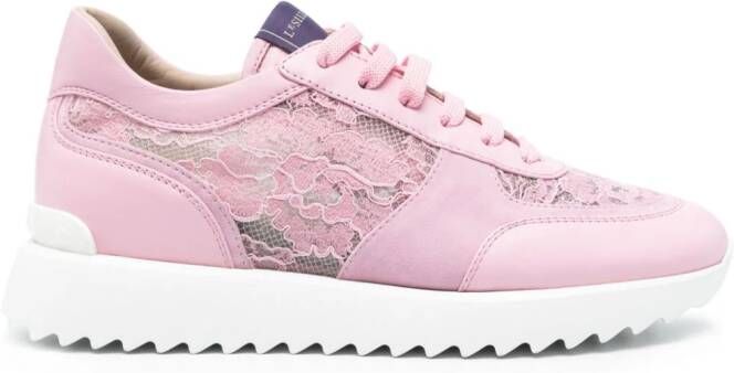 Le Silla Leren sneakers Roze