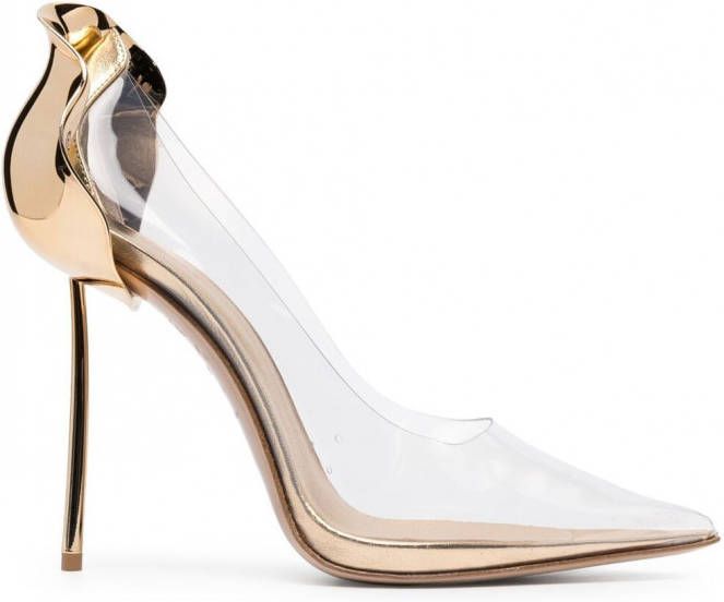 Le Silla Metallic pumps Beige