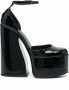 Le Silla Nikki pumps met plateauzool Zwart - Thumbnail 2