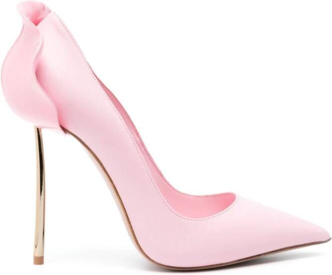 Le Silla Petalo leren pumps Roze