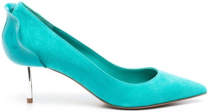 Le Silla Petalo pumps Groen