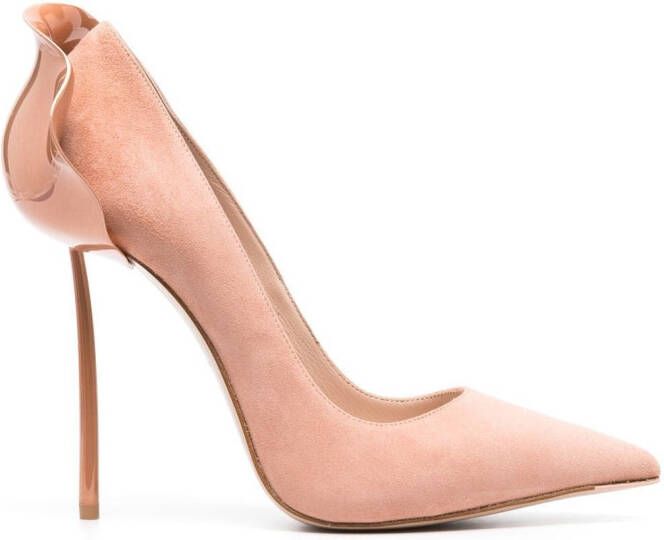 Le Silla Petalo suède pumps Beige