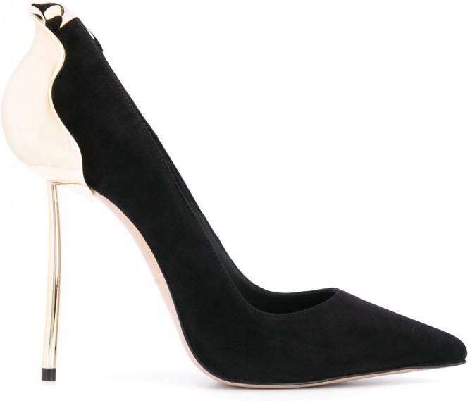 Le Silla Pumps met puntige neus Zwart