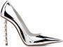 Le Silla Pumps verfraaid met Rockstuds Zilver - Thumbnail 1