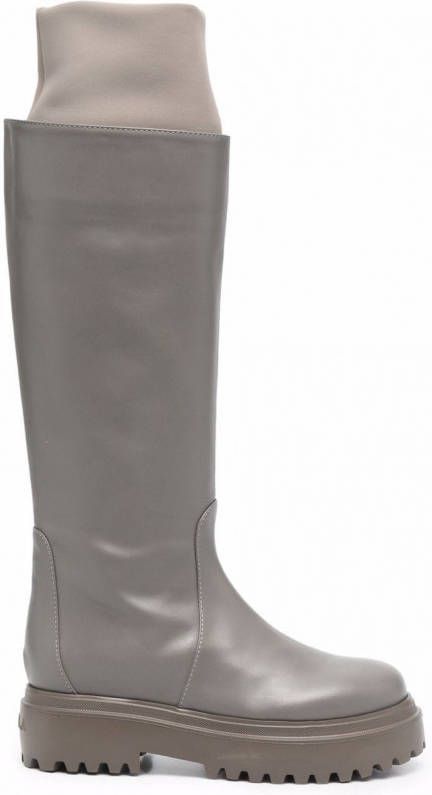 Le Silla Ranger knielaarzen Grijs
