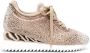 Le Silla Reiko Wave sneakers verfraaid met stras Goud - Thumbnail 1