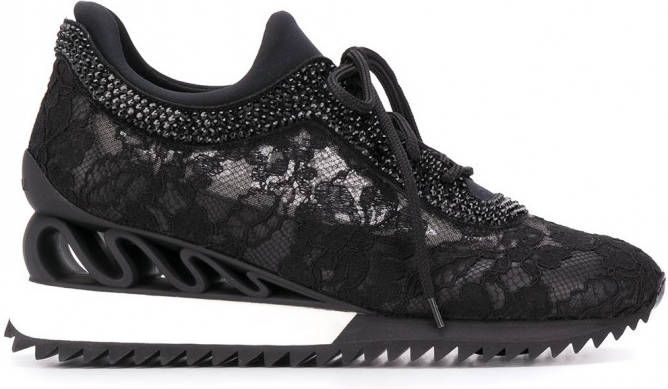 Le Silla Reiko Wave sneakers Zwart