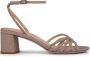 Le Silla Resort sandalen met glitter Beige - Thumbnail 1