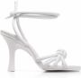 Le Silla Resort sandalen met geknoopt detail Wit - Thumbnail 1