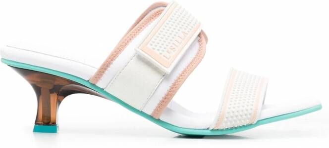 Le Silla Sandalen met klittenband Wit