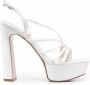 Le Silla Sandalen met plateauzool Wit - Thumbnail 1