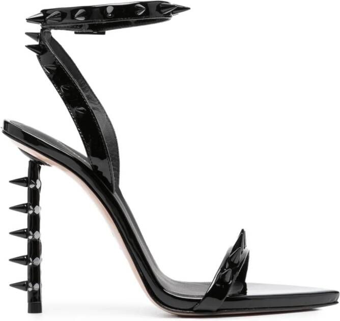 Le Silla Sandalen verfraaid met studs Zwart