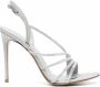 Le Silla Scarlet slingback sandalen Zilver - Thumbnail 1