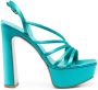 Le Silla Scarlet sandalen met bandjes Blauw - Thumbnail 1