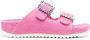 Le Silla Slippers met gespdetail Roze - Thumbnail 1
