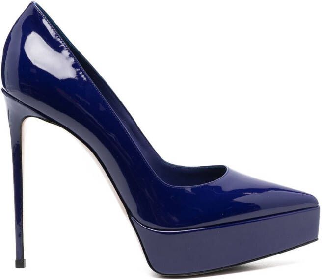 Le Silla Uma lakleren pumps Blauw