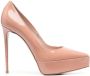 Le Silla Uma lakleren pumps Beige - Thumbnail 1