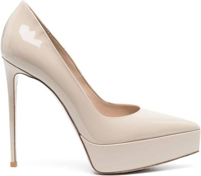 Le Silla Uma lakleren pumps Beige