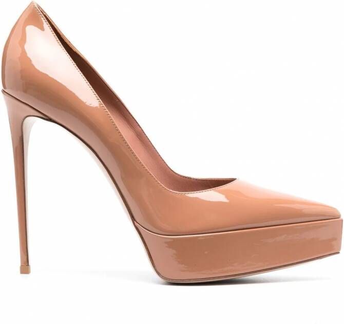 Le Silla Uma pumps met plateauzool Beige