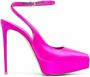 Le Silla Uma satijnen slingback pumps Roze - Thumbnail 1