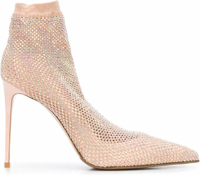 Le Silla Verfraaide sokpumps Roze