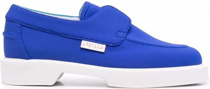 Le Silla Yacht mocassin loafers Blauw