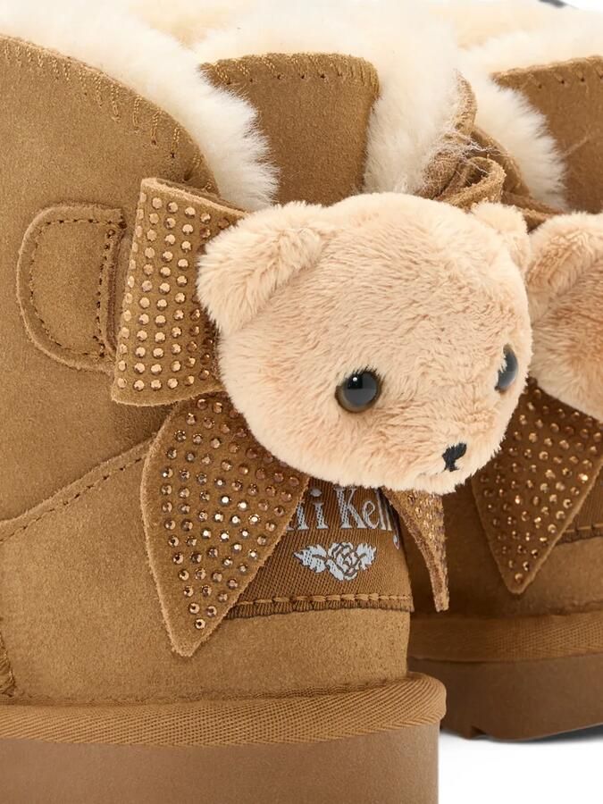 Lelli Kelly bow-detail ankle boots Bruin - Foto 2
