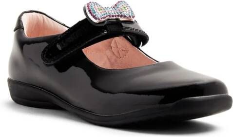 Lelli Kelly Mary Jane schoenen met verwisselbare strik Zwart
