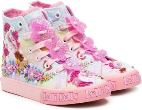 Lelli Kelly Sneakers met print Roze