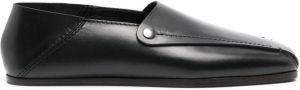 Lemaire Leren loafers Zwart