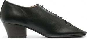 Lemaire Leren derby schoenen BK999 BLACK