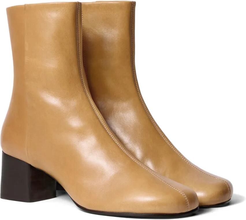 LEMAIRE Anatomic laarzen met 55 mm hak Beige - Foto 3