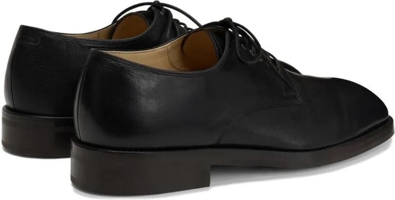LEMAIRE Derby veterschoenen met verlengde neus Zwart - Foto 5