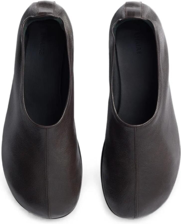 LEMAIRE Geitenleren loafers Bruin - Foto 2