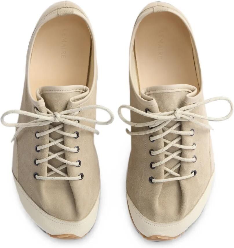 LEMAIRE Gummy Grips leren sneakers Beige - Foto 2