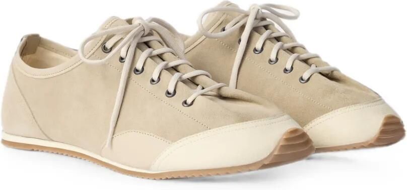 LEMAIRE Gummy Grips leren sneakers Beige