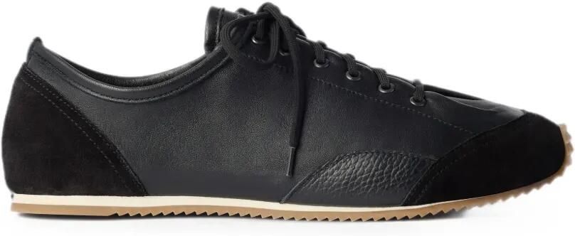 LEMAIRE Gummy Grips sneakers van gemengd leer Zwart