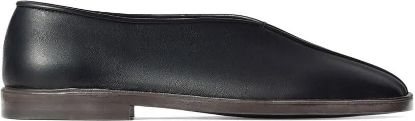 LEMAIRE Leren loafers Zwart