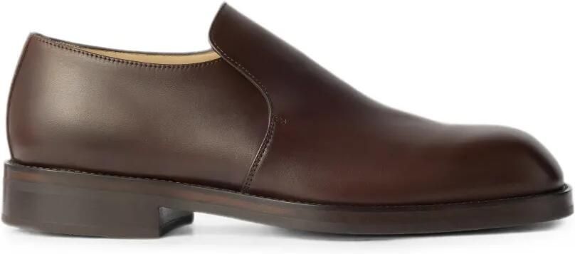 LEMAIRE Loafers van glanzend leer Bruin