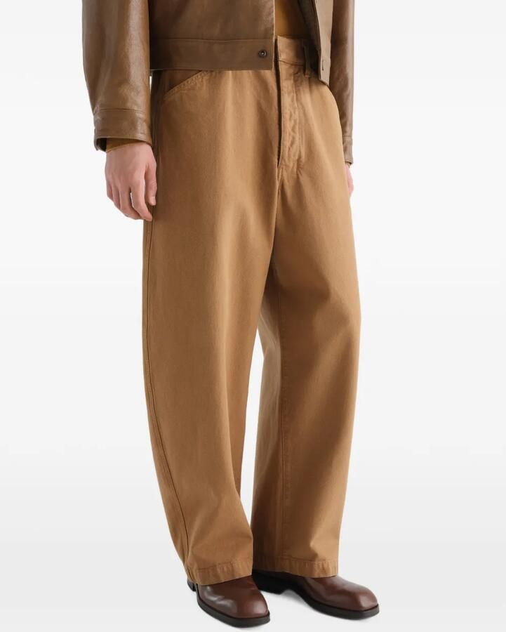 LEMAIRE Loafers van glanzend leer Bruin - Foto 2